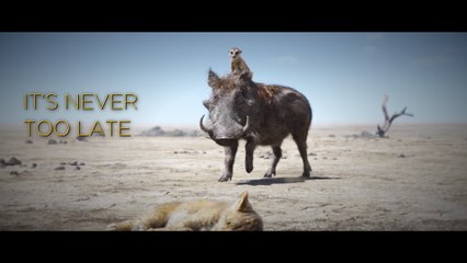Elton John - Never Too Late (From "The Lion King"/Lyric Video)