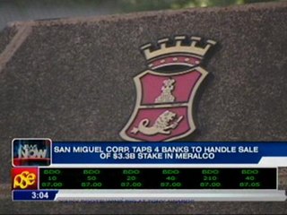 San Miguel Corporation taps four banks to handle sale of $3.3B stake in Meralco
