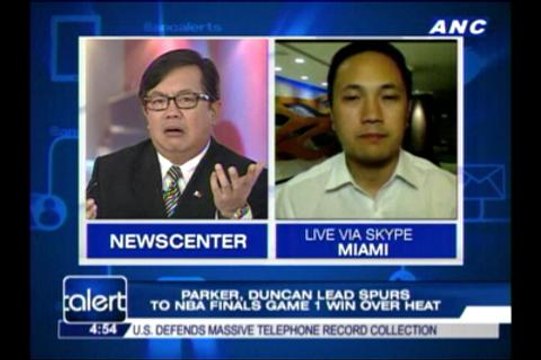 TJ Manotoc breaks down Spurs' Game 1 win