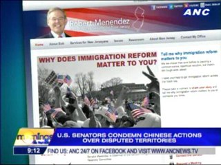 US senators blast China's use of force