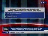 DOTC receives proposals for P3.8B MRT 3 capacity expansion project
