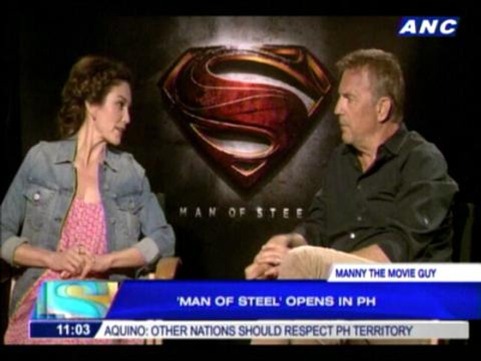 Manny the Movie Guy interviews cast of 'Man of Steel'