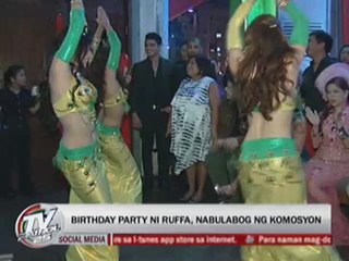 Commotion disrupts Ruffa's birthday party