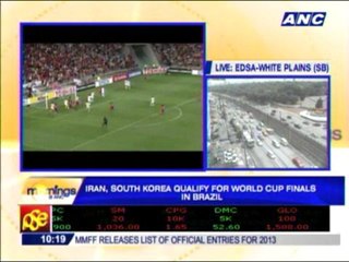 Iran, S. Korea qualify for World Cup finals