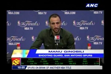 Spurs on brink of 5th NBA championship