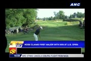 Rose claims first major with win at US Open