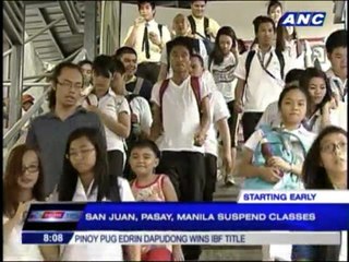 Should employees go home early to avoid traffic-