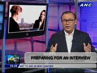 Teditorial: Preparing for an interview