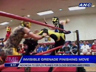 Primetime Pick: Invisible grenade finishing move