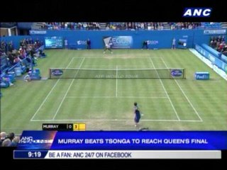 Murray beats Tsonga to reach Queen's final