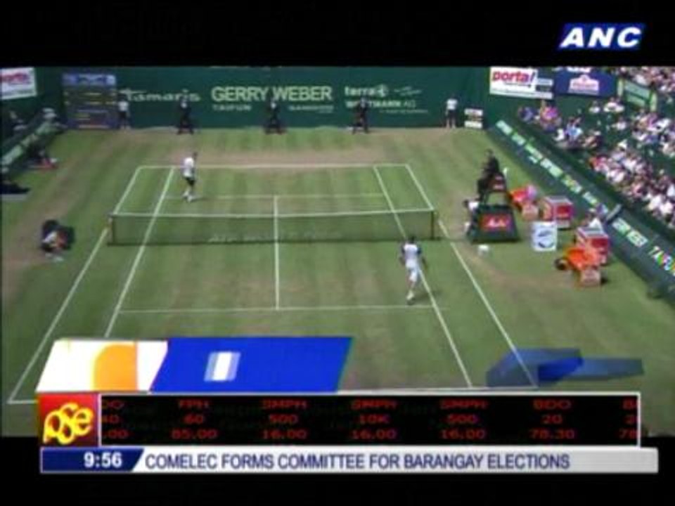 Federer captures Halle crown