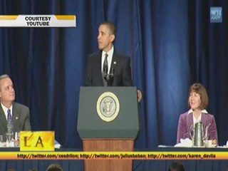 Obama stars in new music video