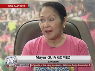Residents get wet in San Juan City 'Basaan Festival'