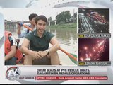 Cops test drum rescue boats for floods