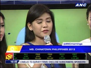 Meet some of the candidates of Ms. Chinatown Philippines 2013