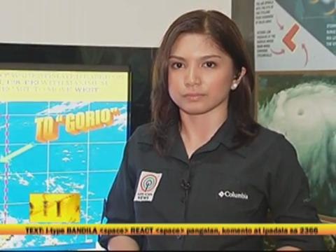 'Gorio' strengthens into tropical storm