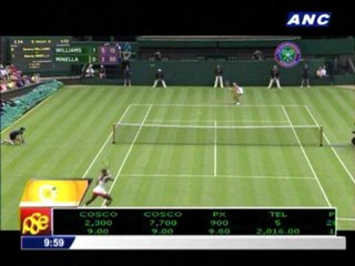 Serena completes routine Wimbledon win