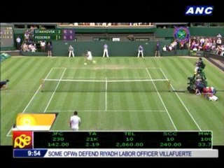 Federer knocked out of Wimbledon