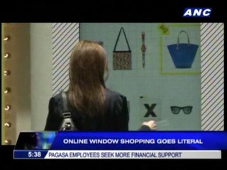 A look at Kate Spade's 'shoppable windows'