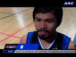 Pacquiao expecting a good fight with Rios