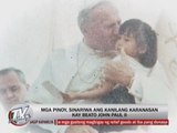Woman recalls being carried, kissed by John Paul II