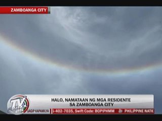 'Halo' around the sun seen in Zamboanga City