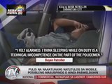 Bayan Patroller catches police sleeping on duty