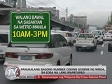 MMDA pushes for new coding scheme amid protests