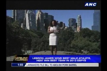 ESPYs, NBA, LeBron James, Serena Williams