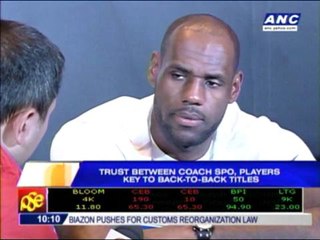 LeBron- I want to be the greatest of all time