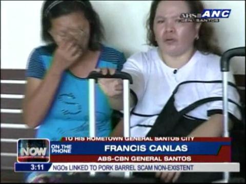 Ozamis gang leader's remains brought to GenSan