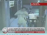 Caught on CCTV: Man dances after robbing bar in Caloocan