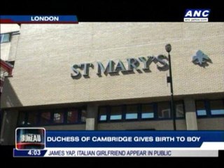 Many celebrate birth of Prince of Cambridge
