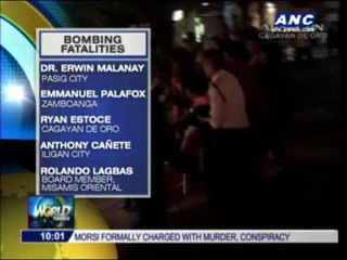 Police on heightened alert after CDO bombing