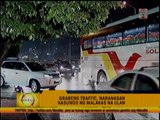 Heavy rains snarl Metro Manila traffic anew