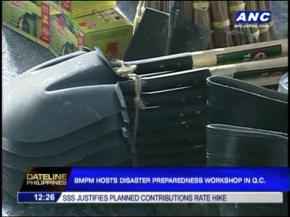 BMPM hosts disaster preparedness workshop in QC