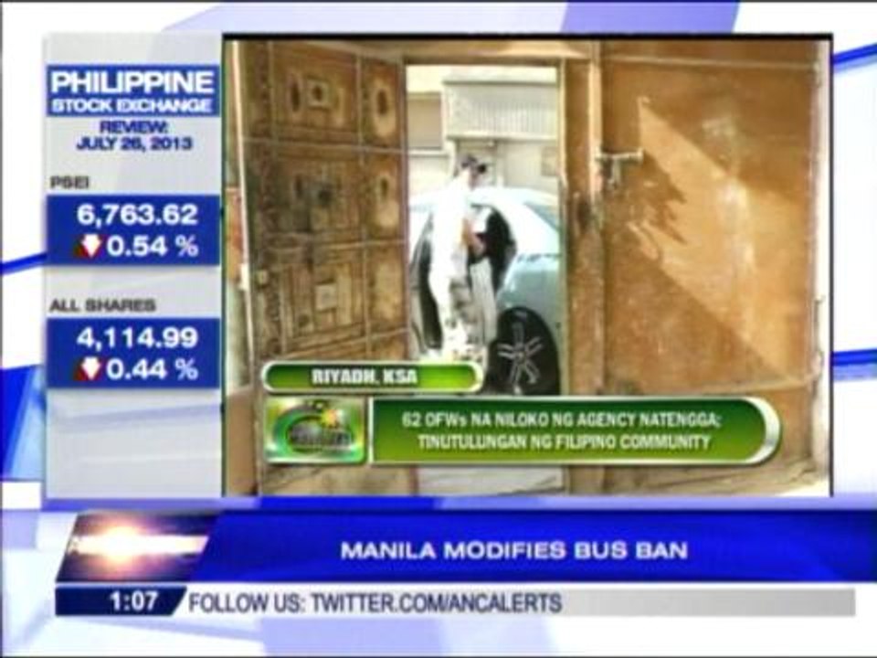 Fil-Com extends help to 62 stranded OFWs in Riyadh