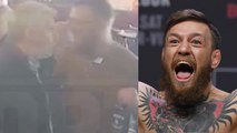 Conor McGregor Caught PUNCHING Old Man In the Face During Bar Fight!