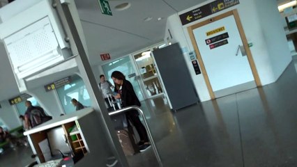 BDMV-251 Aruna & Hari Sharma arrived at Bilbao Airport from Munich by Lufthansa LH1826 Aug 15, 2019