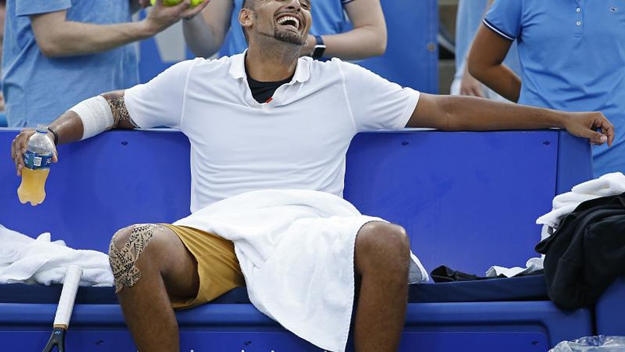 Tennis-Frust: Strafe für Kyrgios