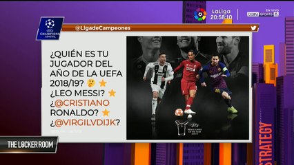 Los finalistas al mejor jugador de la UEFA