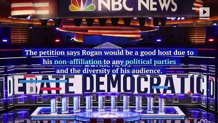 Over 100,000 People Signed Petition to Have Joe Rogan Moderate a 2020 Debate