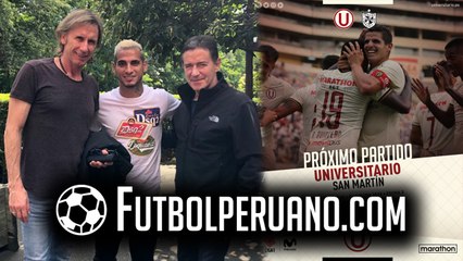 Miguel TRAUCO y Ricardo GARECA en FRANCIA | UNIVERSITARIO vs SAN MARTÍN en el MONUMENTAL