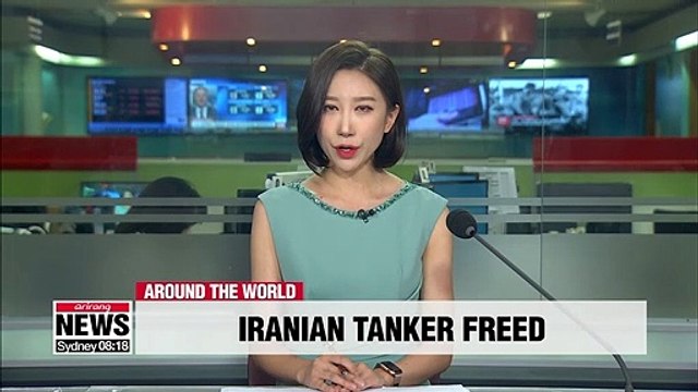 Gibraltar frees Iranian oil tanker after being reassured by Tehran that EU sanctions won't be curbed