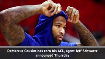 Breaking News - DeMarcus Cousins tears ACL