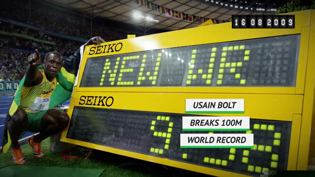 On This Day - Bolt breaks 100m world record