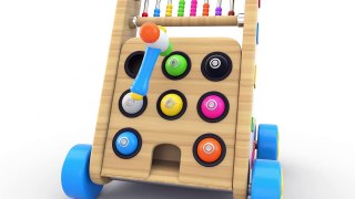 Learn Colors with Wooden Hammer Educational Toys - Colors Collection for Children