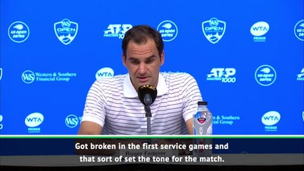 Federer impressed with Rublev after shock Cincinnati loss