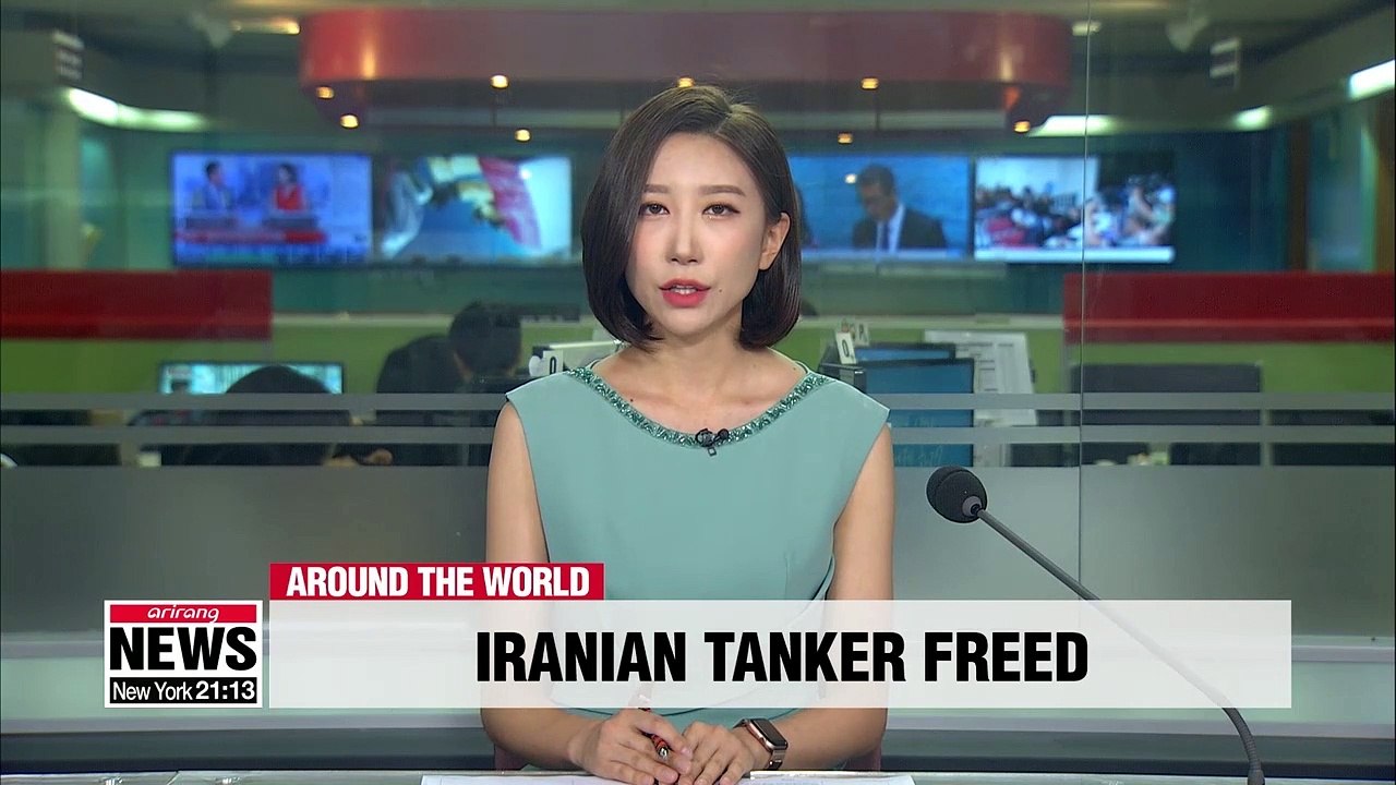 Gibraltar frees Iranian oil tanker after being reassured by Tehran that EU sanctions won't be curbed