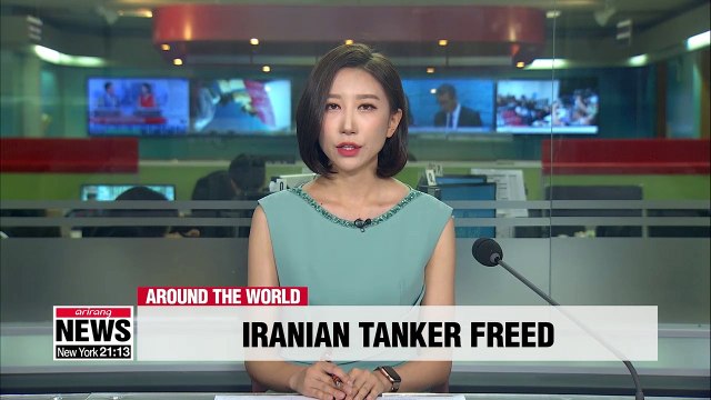 Gibraltar frees Iranian oil tanker after being reassured by Tehran that EU sanctions won't be curbed